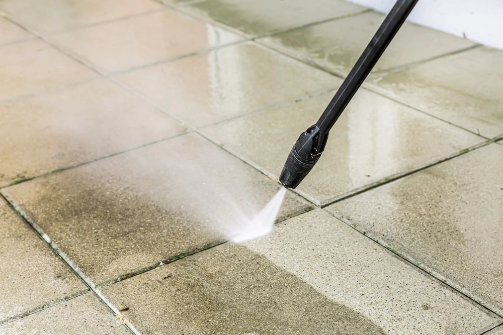 pressure jet washing